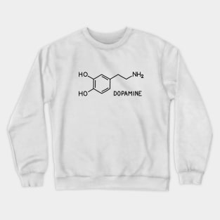 Dopamine molecule Crewneck Sweatshirt